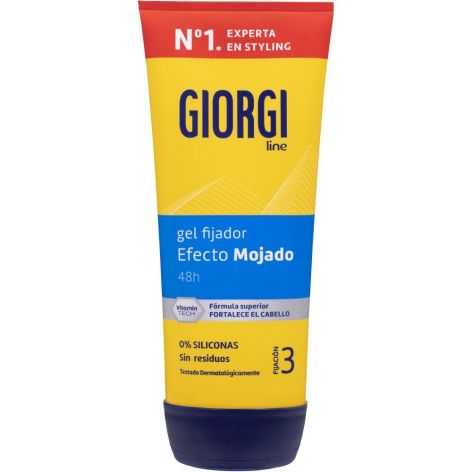 GIORGI GEL FIJADOR EFECTO MOJADO FIJACION3 170 ML. 1