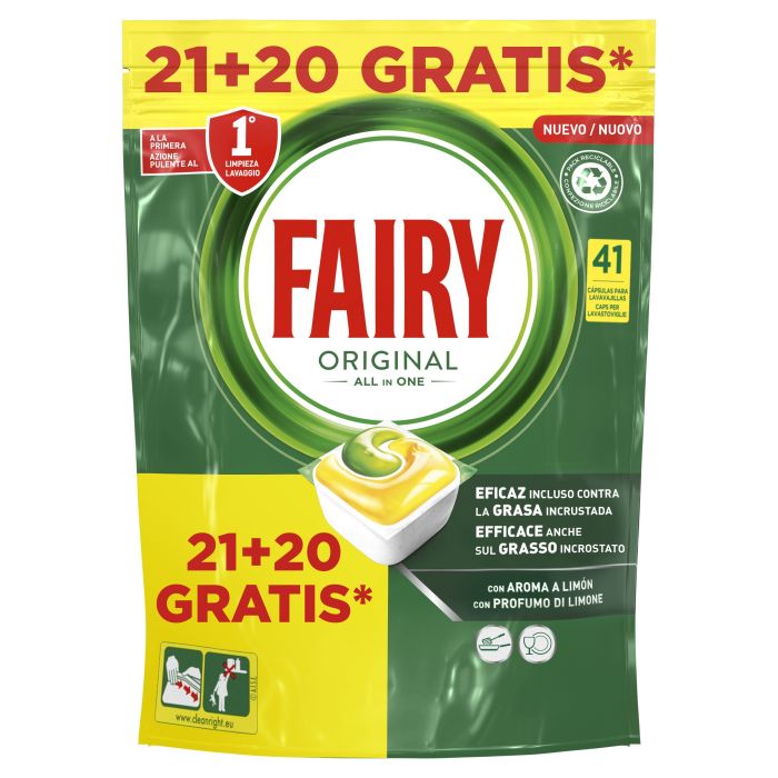 FAIRY CAPS TODO EN 1 ORIGINAL LIMON 21+20 UDS 1