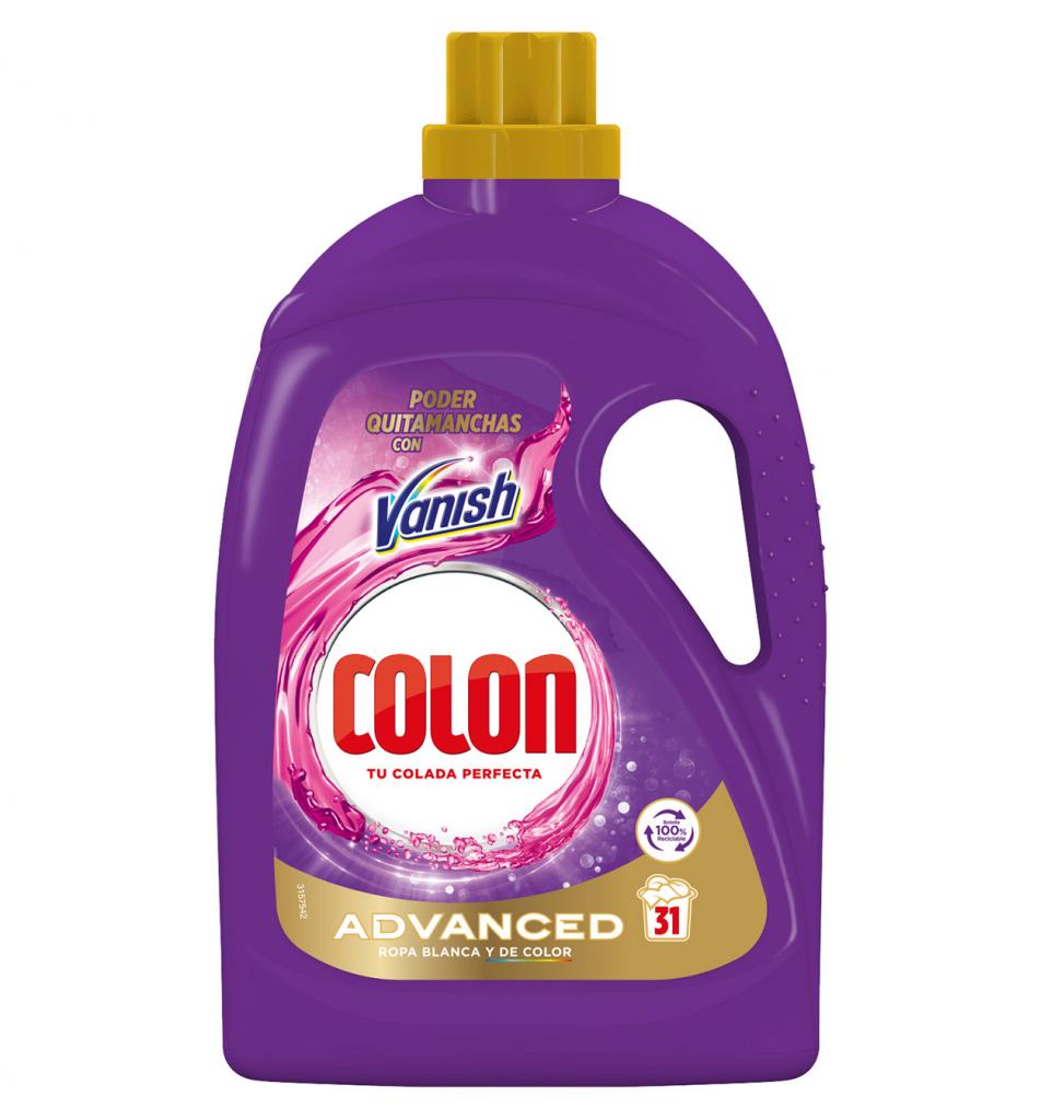 COLON GEL VANISH BLANCOS Y COLOR 31 LAV.
