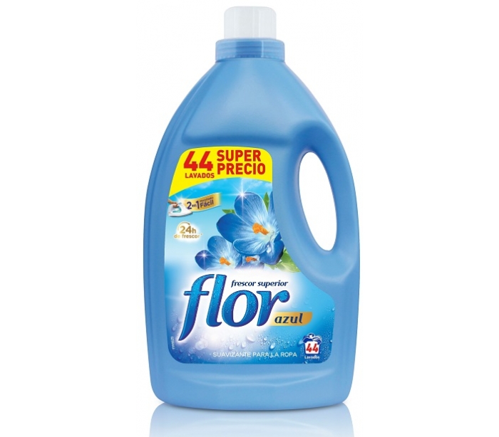 FLOR SUAVIZANTE AZUL 44 LAV. 2200ML