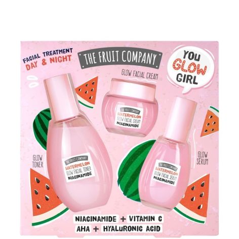 THE FRUIT COMPANY SET TRATAMIENTO FACIAL SANDIA TONICO+CREMA+SERUM 1