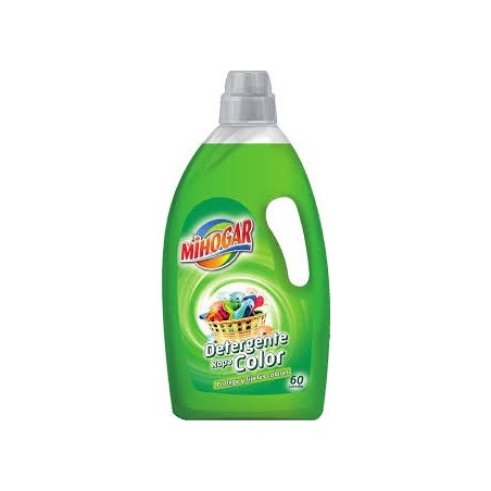 MIHOGAR COLOR DETERGENTE LIQUIDO 60 LAV.