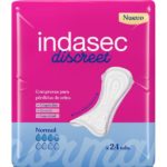 INDASEC DISCREET INCONTINENCIA NORMAL 24 UDS