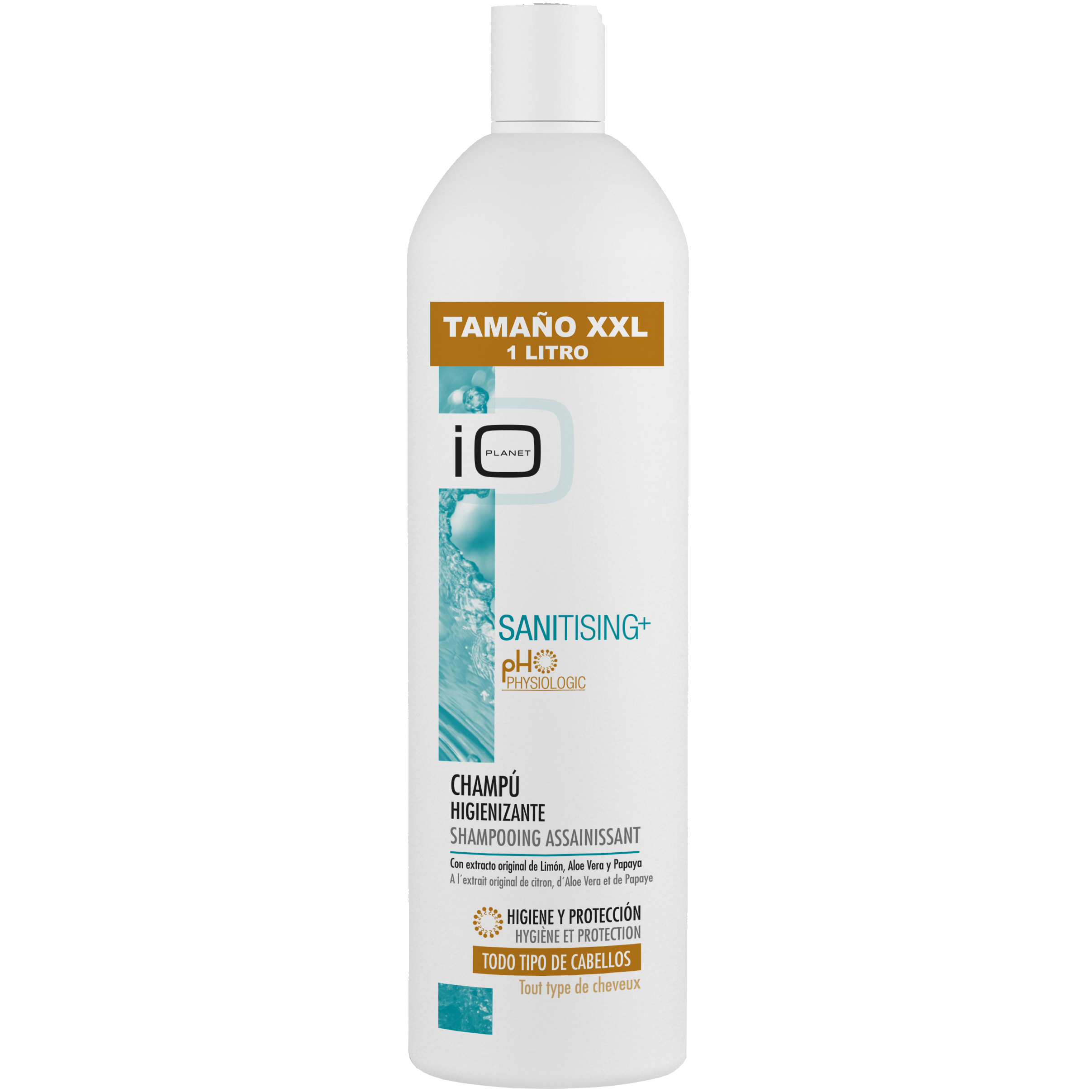 IO PLANET CHAMPU HIGIENIZANTE 1 L.