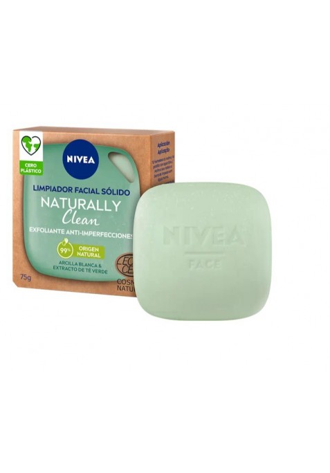 NIVEA NATURALLY ANTI-IMPERFECCIONES JABON SOLIDO 75G