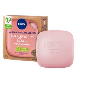 NIVEA NATURALLY PIEL RADIANTE JABON SOLIDO 75G