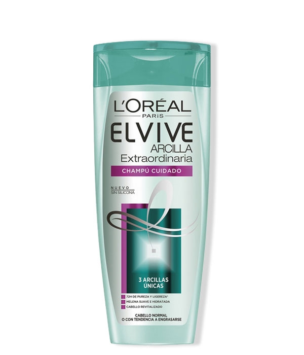 ELVIVE CHAMPU ARCILLA CABELLO NORMAL 370 ML