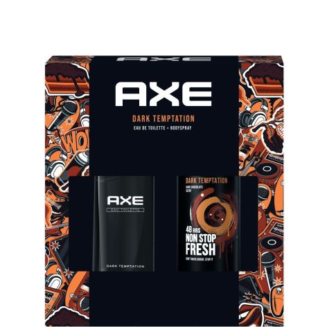 AXE DARK TEMPTATION ESTUCHE EAU DE TOILETTE 75ML + DESODORANTE150ML 1