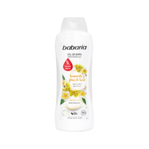 BABARIA GEL BAÑO HAMAMELIS Y FLORES 1L