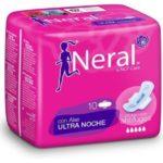 compresa con alas ultra noche 10 unidades