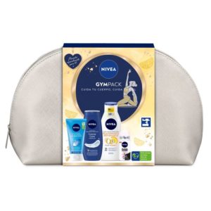NIVEA WOMAN GYMPACK NECESER 4 PRODUCTOS