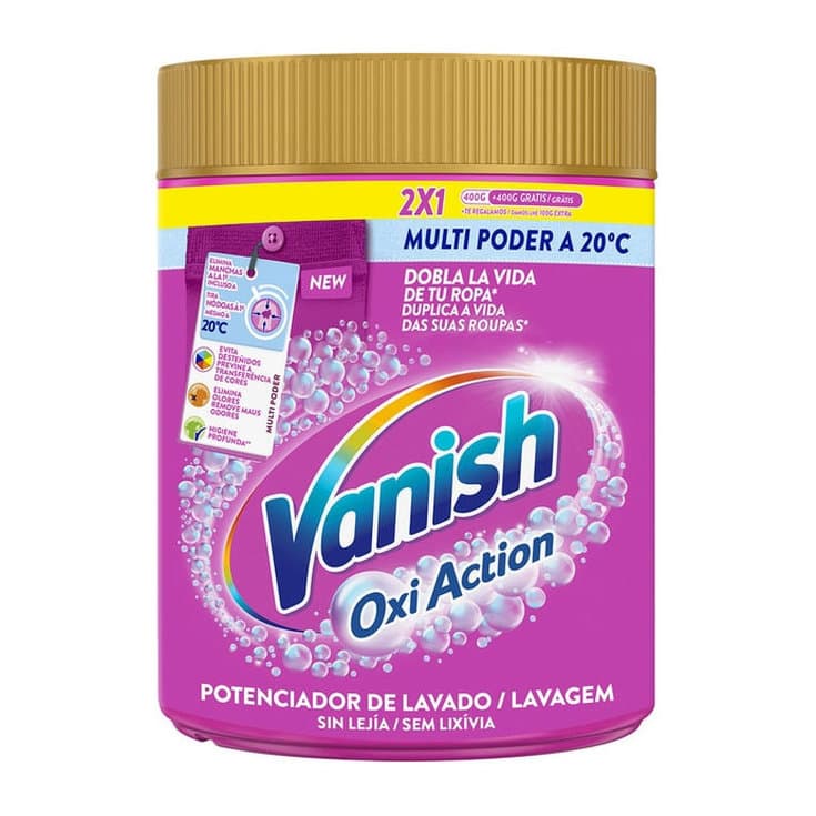 VANISH OXI ACTION ROSA QUITAMANCHAS 900 GR. 1