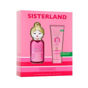 BENETTON SISTERLAND PINK RASPBERRY ESTUCHE EAU DE TOILETTE