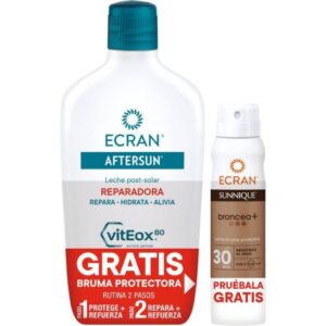 ECRAN AFTERSUN LECHE REPARADORA 400 ML+BRUMA F30 75 ML