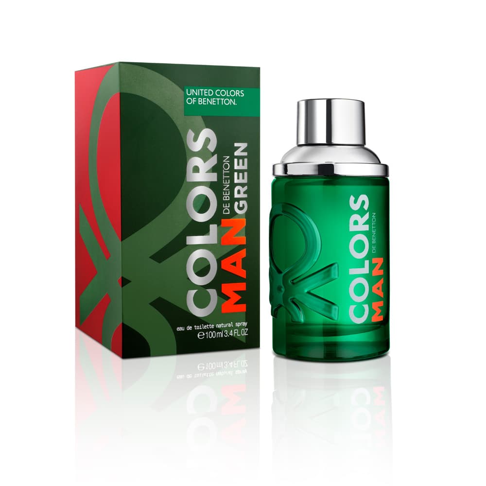 BENETTON COLORS MAN GREEN EAU DE TOILETTE 100 ML 1