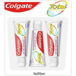 COLGATE TOTAL ORIGINAL PACK VIAJE x 3 U