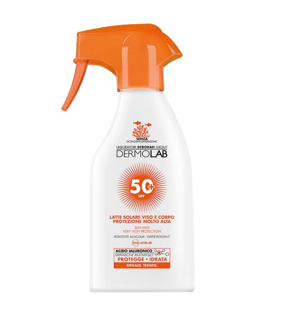 DERMOLAB SOLAR LECHE F-50 PISTOLA 250ML 1