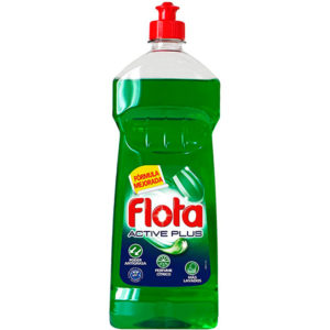 FLOTA LAVAVAJILLAS A MANO ACTIVE PLUS 600 ML