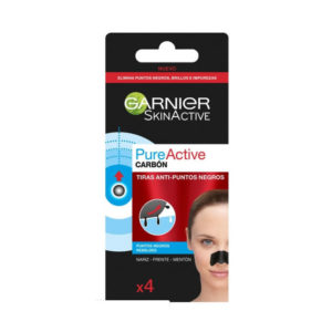 GARNIER PURE ACTIVE TIRAS CARBON 4UDS