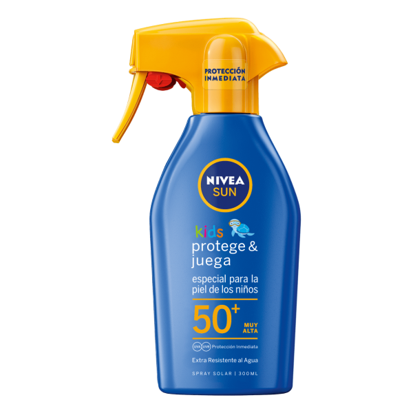 NIVEA SOLAR SUN KIDS PROTEGE & JUEGA PISTOLA SPF50 300ML. 1