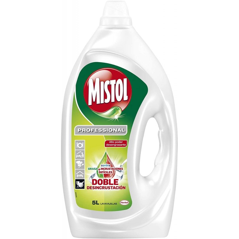 MISTOL VAJILLAS PROFESIONAL ORIGINAL 5L. 1