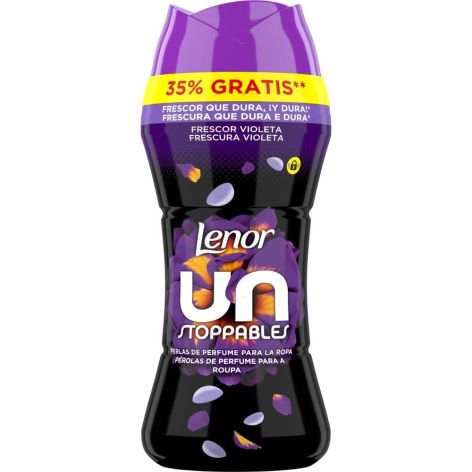 LENOR UNSTOPPABLES FRESCOR VIOLETA PERLAS DE PERFUME 270 GRS 1