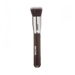 BETER BROCHA MAQUILLAJE KABUKI PLANA PELO SINTETICO 17 CM.