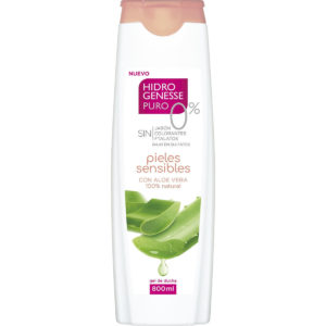 HIDRO GENESSE GEL DE DUCHA PIELES SENSIBLES ALOE 800ML.