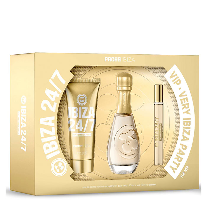 PACHA IBIZA WOMAN 24/7 VIP ESTUCHE EDT 80 ML+ 1