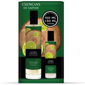 SAPHIR FLORES CEDRO & BERGAMOTA 150+30ML