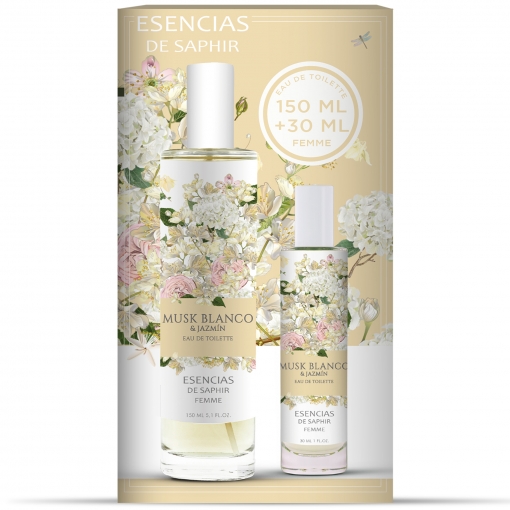 SAPHIR FLORES MUSK B. & JAZMIN 150+30ML 1