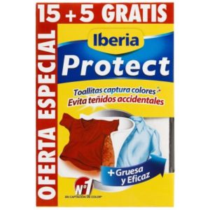 IBERIA PROTECT TOALLITAS CAPTURA COLORES 20 UDS