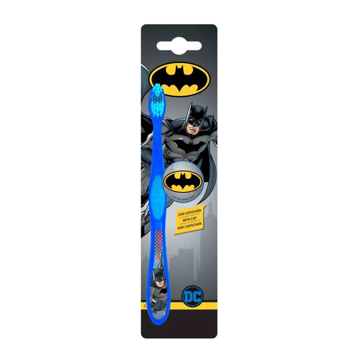 BATMAN CEPILLO DIENTES INFANTIL CON CAPUCHON 1