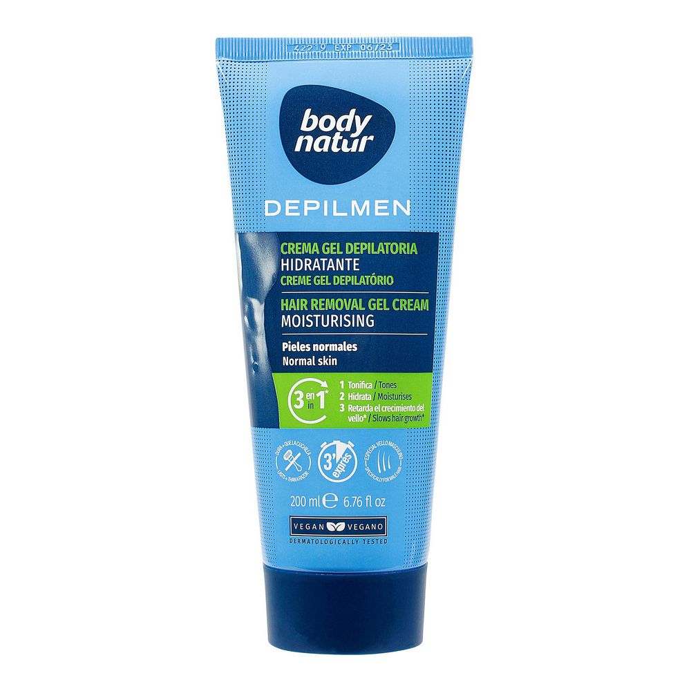 BODY NATUR MEN CR. DEPILATORIA 200 ML 1