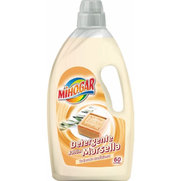 MIHOGAR MARSELLA DETERGENTE LIQUIDO 60 LAVADOS 1