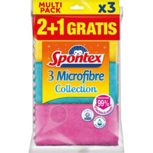 SPONTEX BAYETA MICROFIBRA 2+1