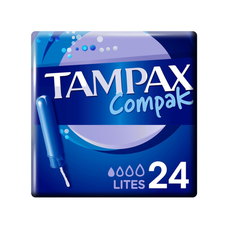 TAMPAX COMPAK LITES 24UDS 1