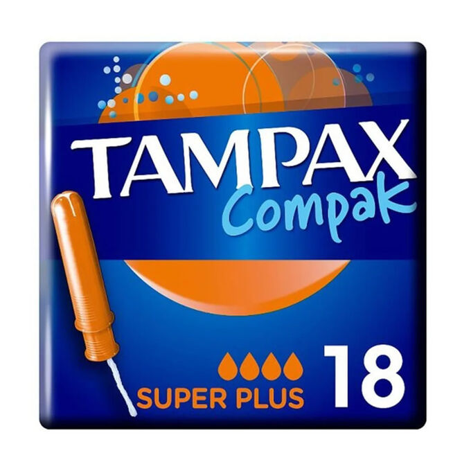 TAMPAX COMPAK SUPER PLUS 18 UDS 1