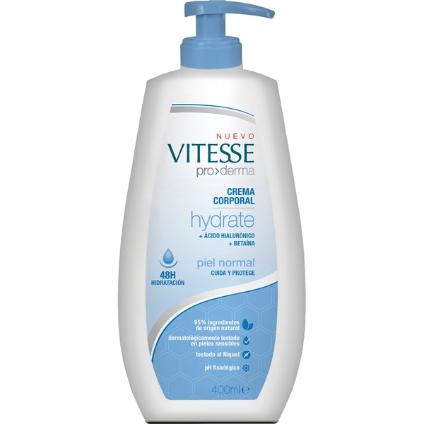 VITESSE BODY MILK HYDRATE DOSIFIC.400 ML 1