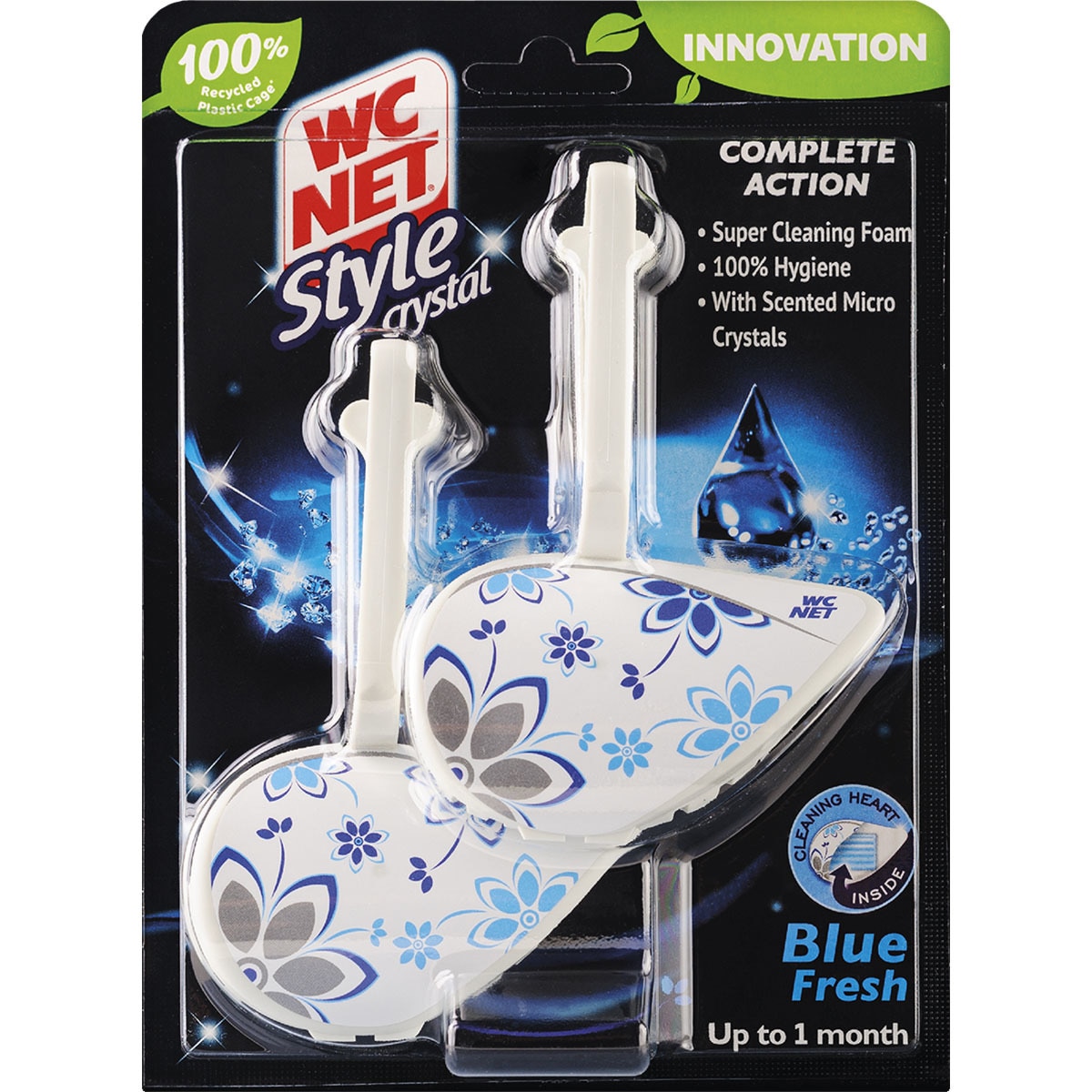 WC NET COLGADOR BLUE FRESH DUPLO 1