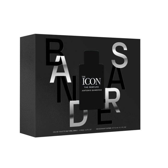 ANTONIO BANDERAS THE ICON ESTUCHE EAU DE PARFUM 100 ML+DEO SPRAY 1
