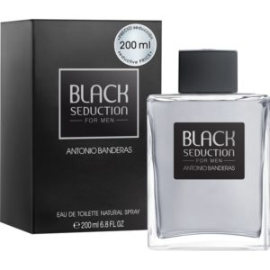 ANTONIO BANDERAS BLACK SEDUCTION FOR MEN EAU DE TOILETTE 200 ML
