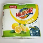 MIHOGAR PAPEL COCINA LIMON 2CAPAS 2ROYOS 4