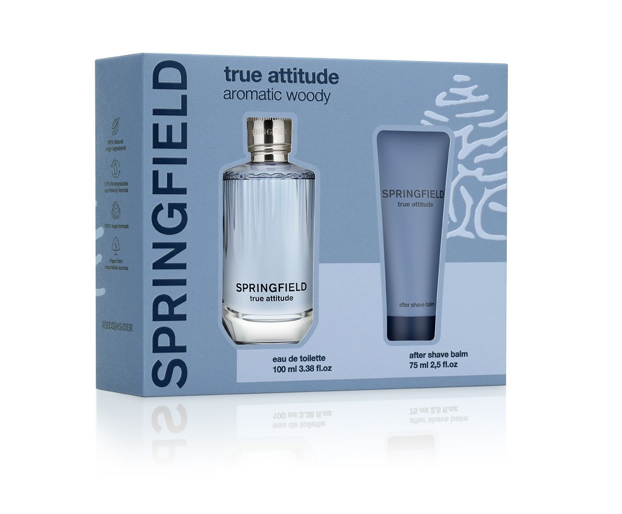 SPRINGFIELD TRUE ATTITUDE ESTUCHE EAU DE TOILETTE 100 ML 1