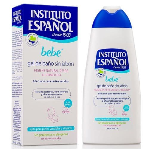 INST.ESPAÑOL BEBE GEL DE BAÑO 500 ML 1