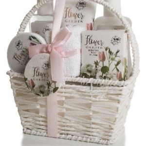 POKHARA 22 SET BAÑO CESTA PEONIA 1595