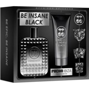 PACHA BE INSADE BLACK FOR HIM ESTUCHE EAU DE TOILETTE 100ML