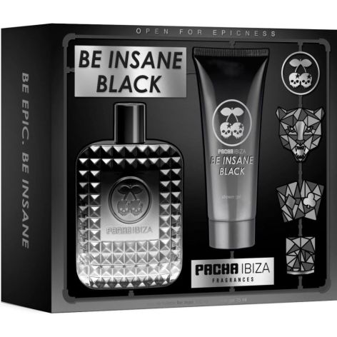 PACHA BE INSADE BLACK FOR HIM ESTUCHE EAU DE TOILETTE 100ML 1