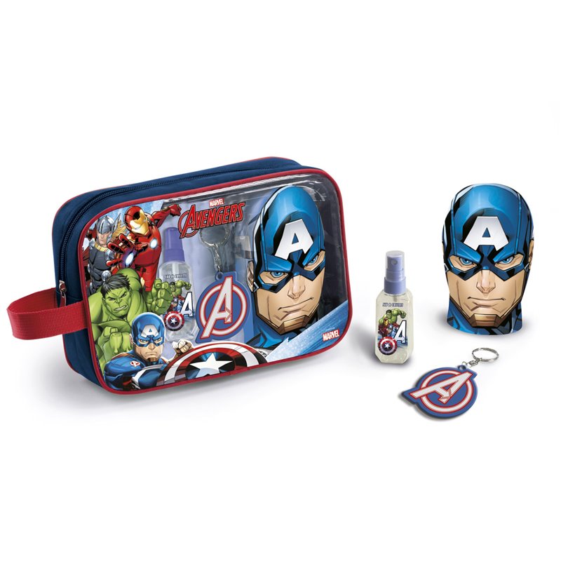 AVENGERS NECESER+EDT VP 90+GEL+LLAVERO 1
