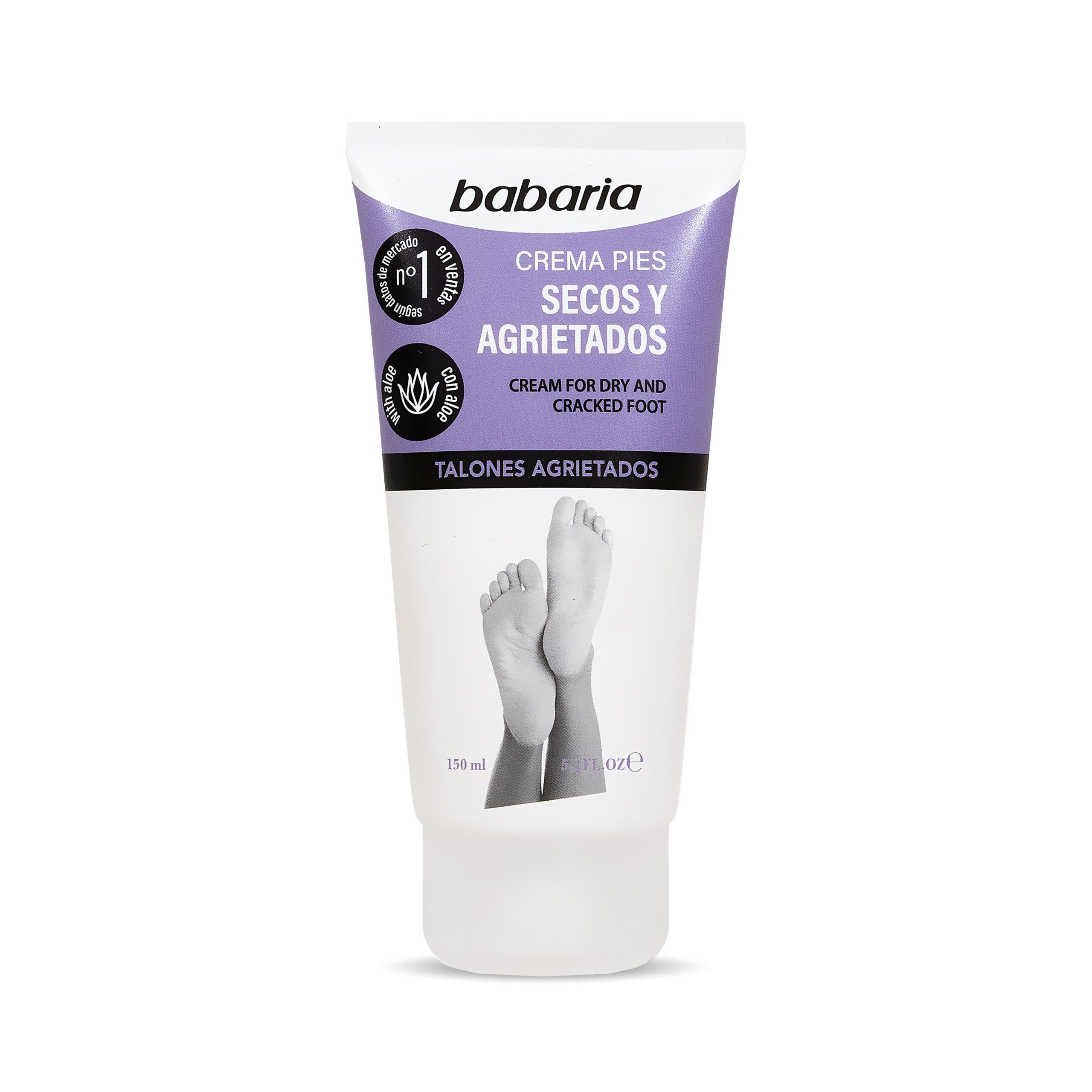 BABARIA CREMA PIES SECOS Y AGRIETADOS 150 ML 1